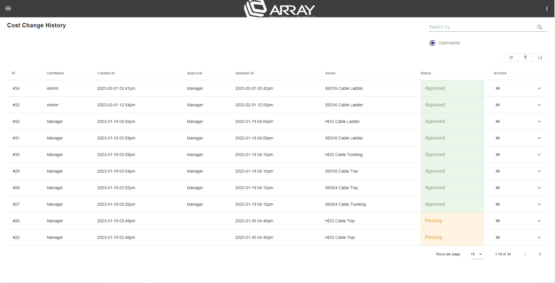 Arraymetal screenshot 3