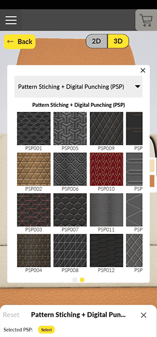 DK Schweizer Leather Seat 3D screenshot 5