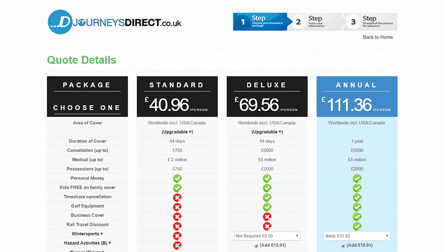 Journeys Direct Insurance screenshot 7