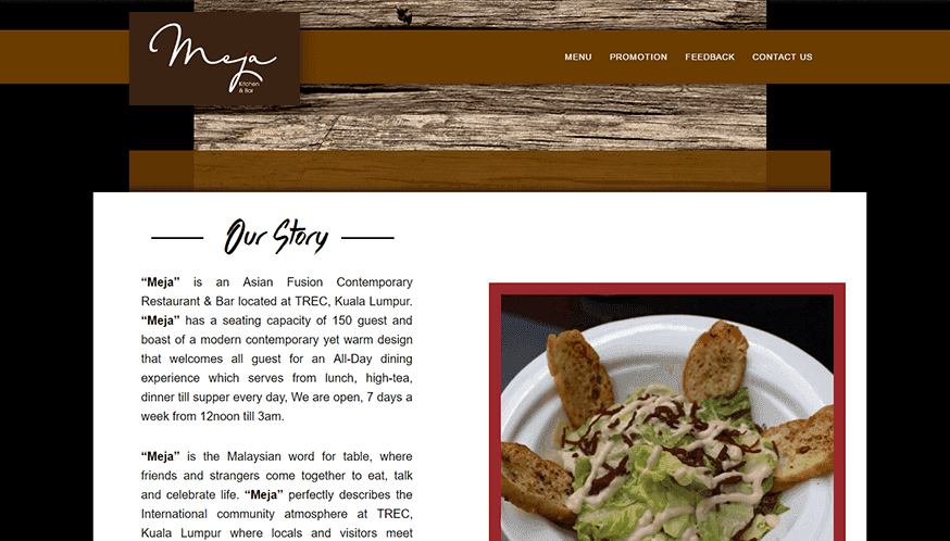 Meja Kitchen & Bar screenshot 1