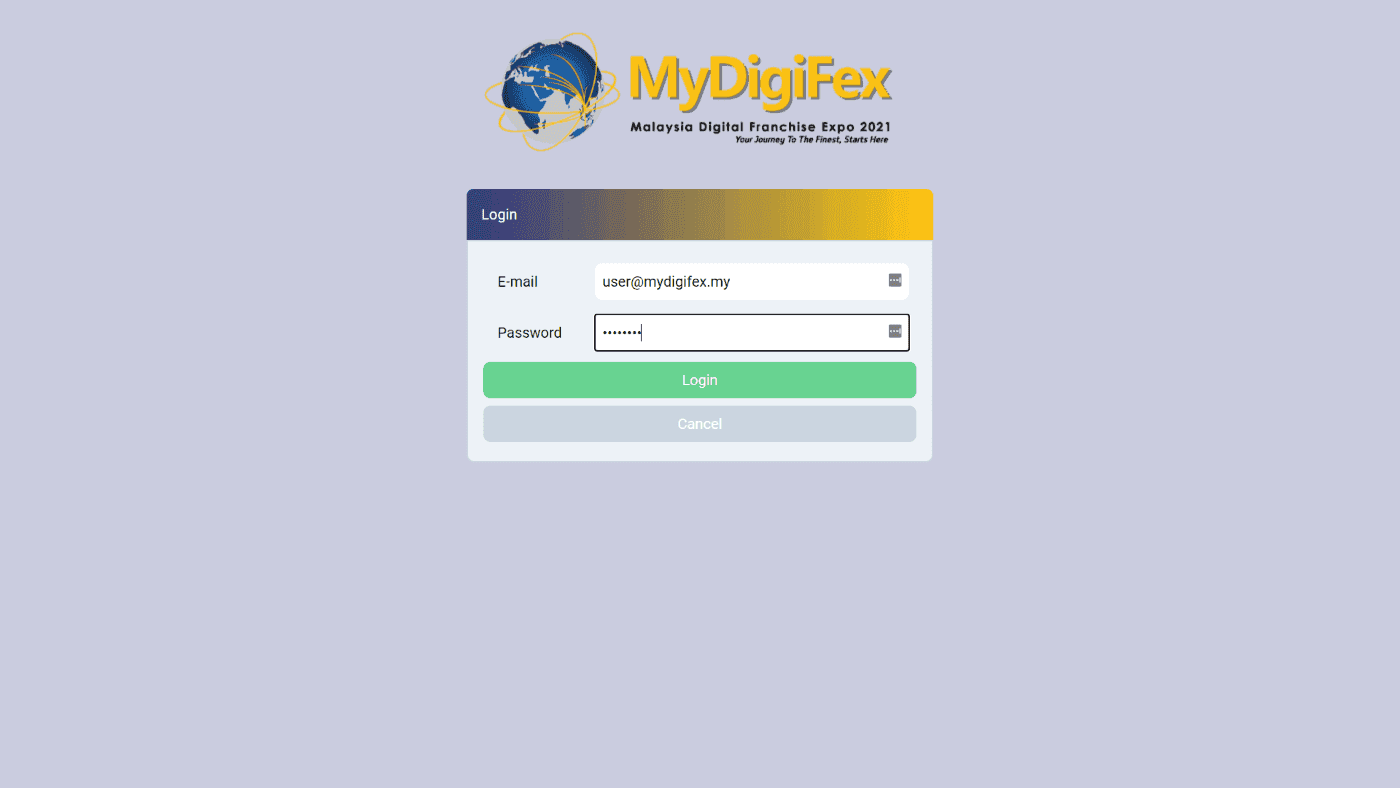 MyDigiFex Virtual Event screenshot 2
