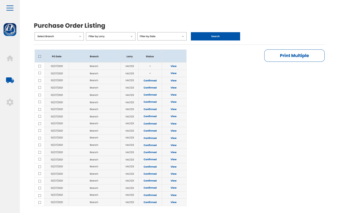 MyWorld Logistics — IKEA Delivery Operations screenshot 2