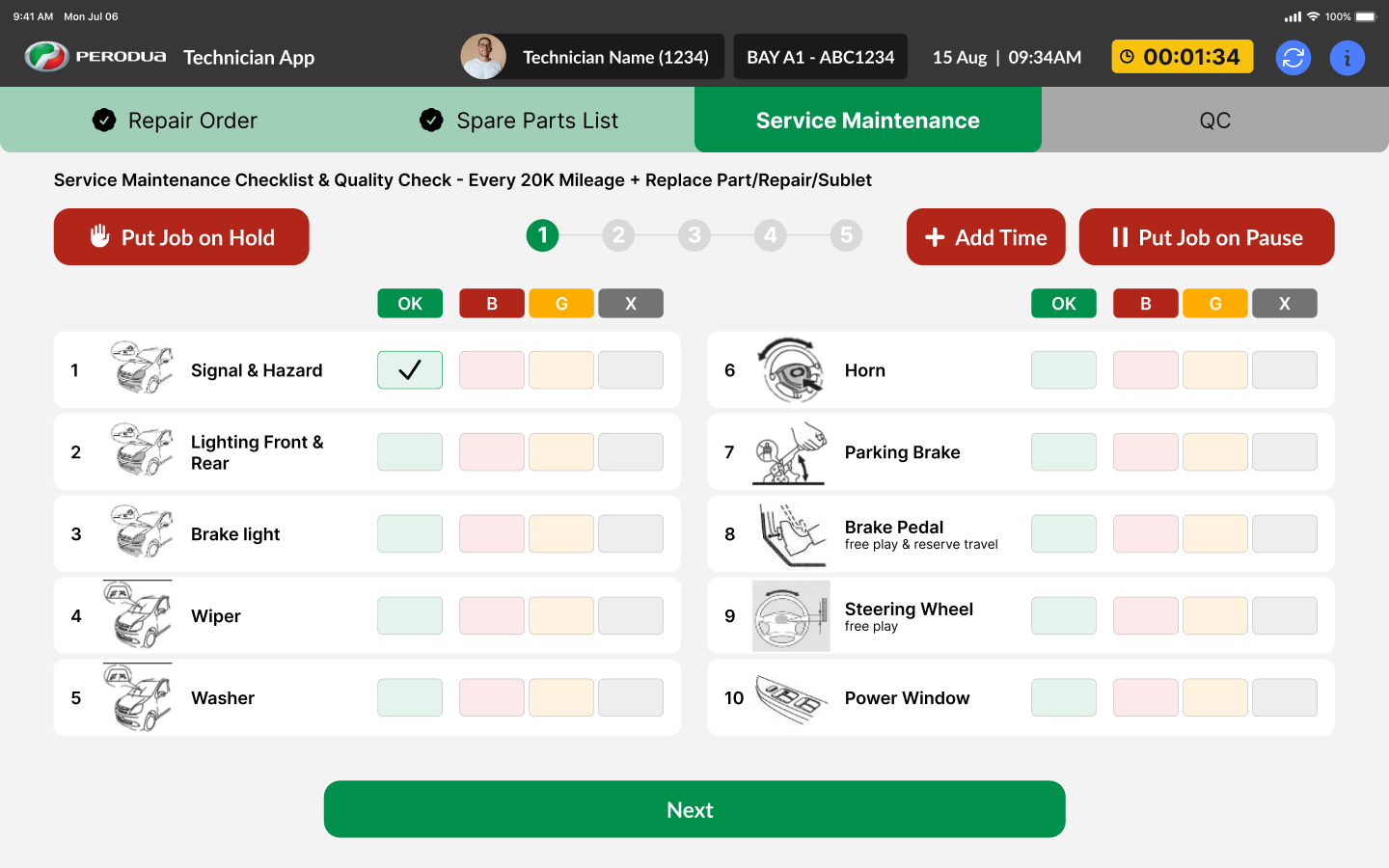 Perodua Digital Workshop screenshot 3