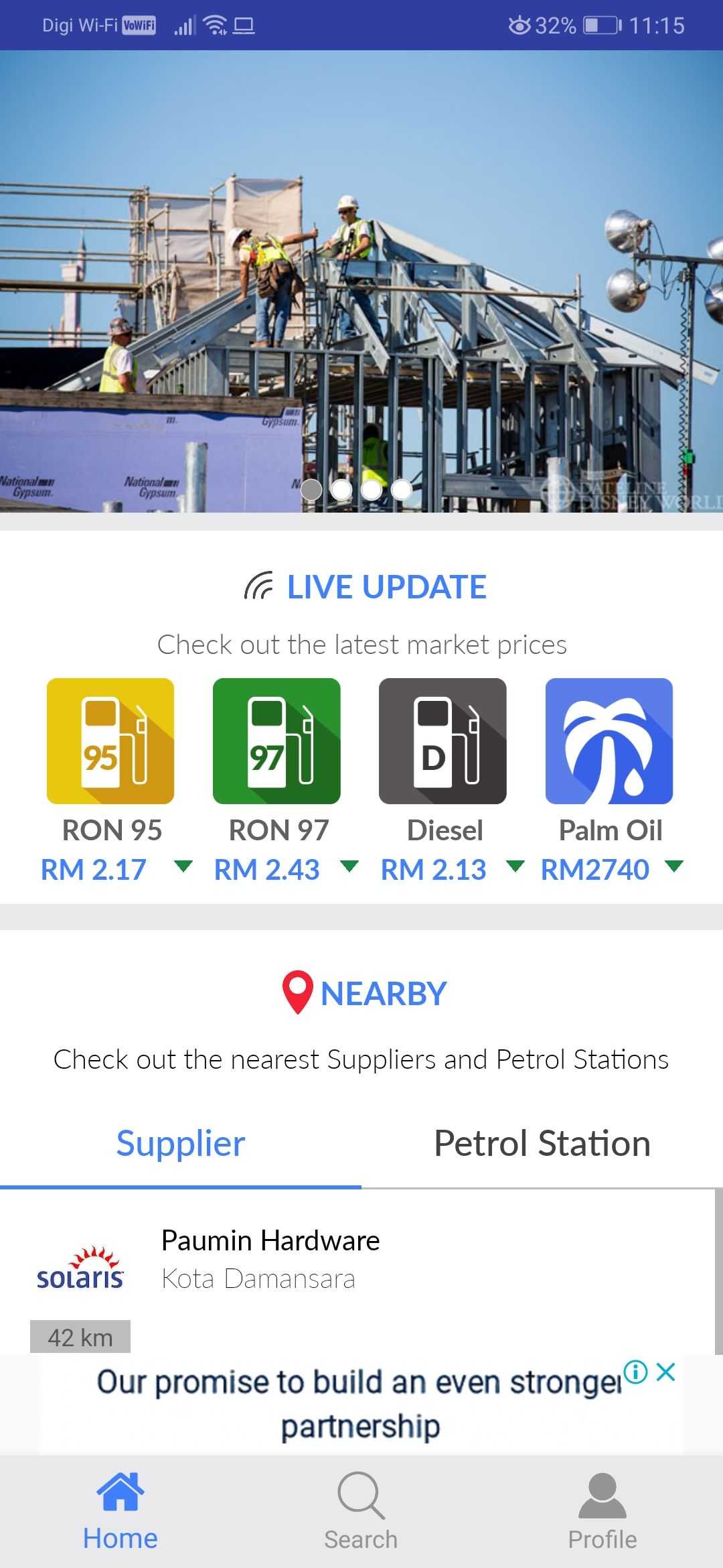 Sabah Construction App screenshot 2