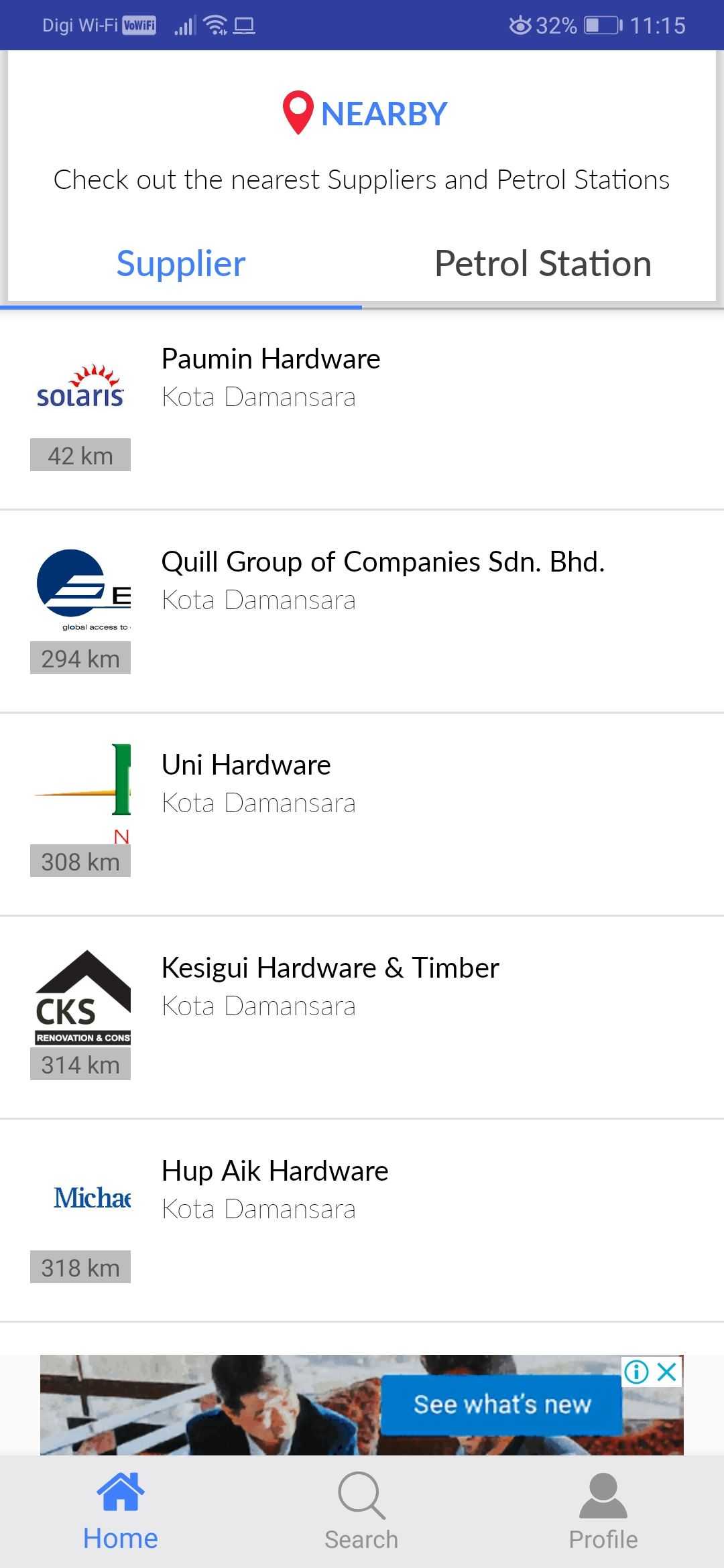 Sabah Construction App screenshot 3