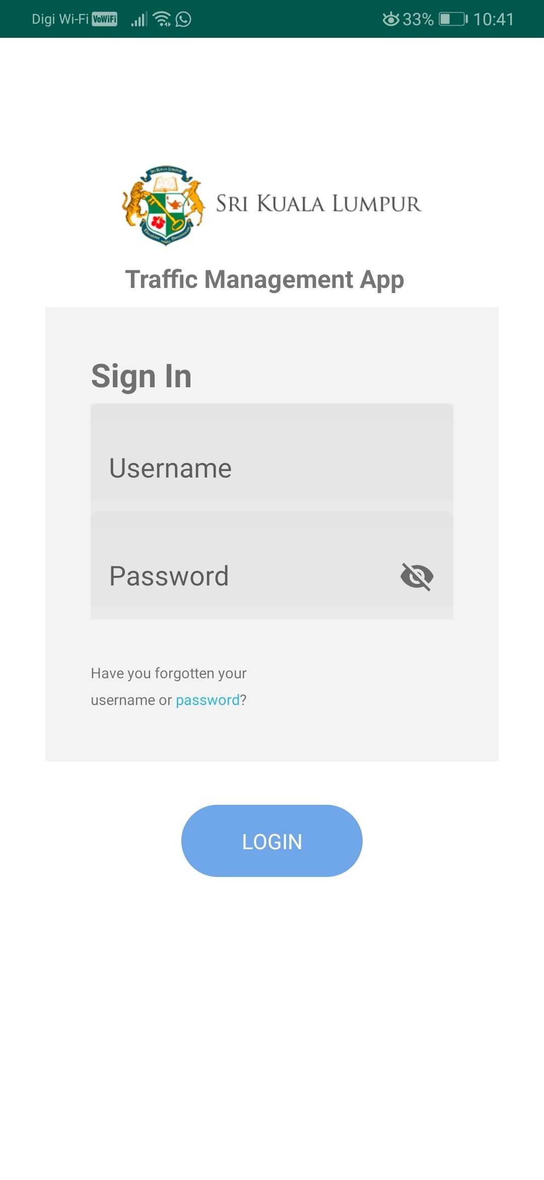 Sri KL Traffic App screenshot 1
