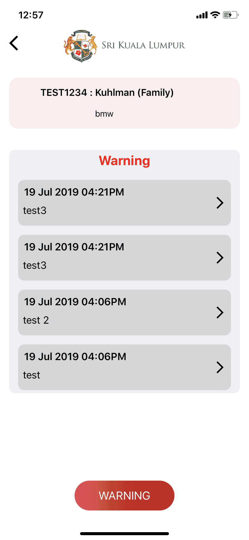 Sri KL Traffic App screenshot 3