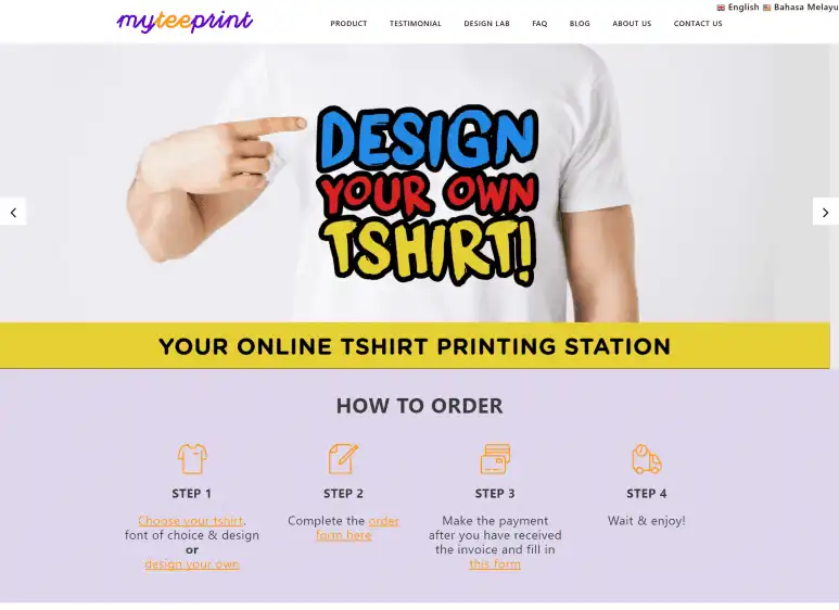 My Tee Print